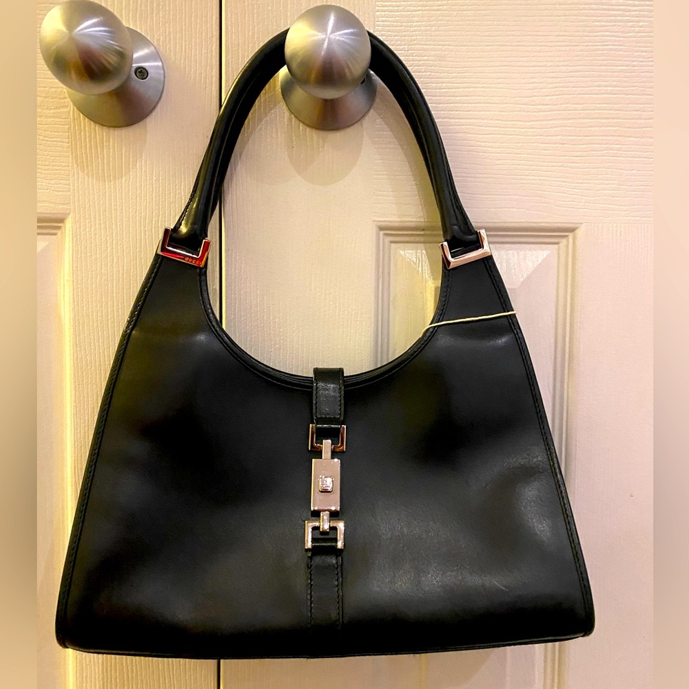 Gucci Jackie leather vintage
